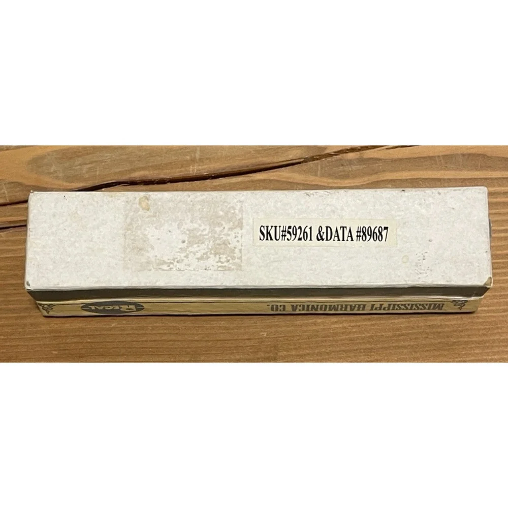 Mississippi Harmonica Co Regal Brand Vintage Music Instrument Original Box USA